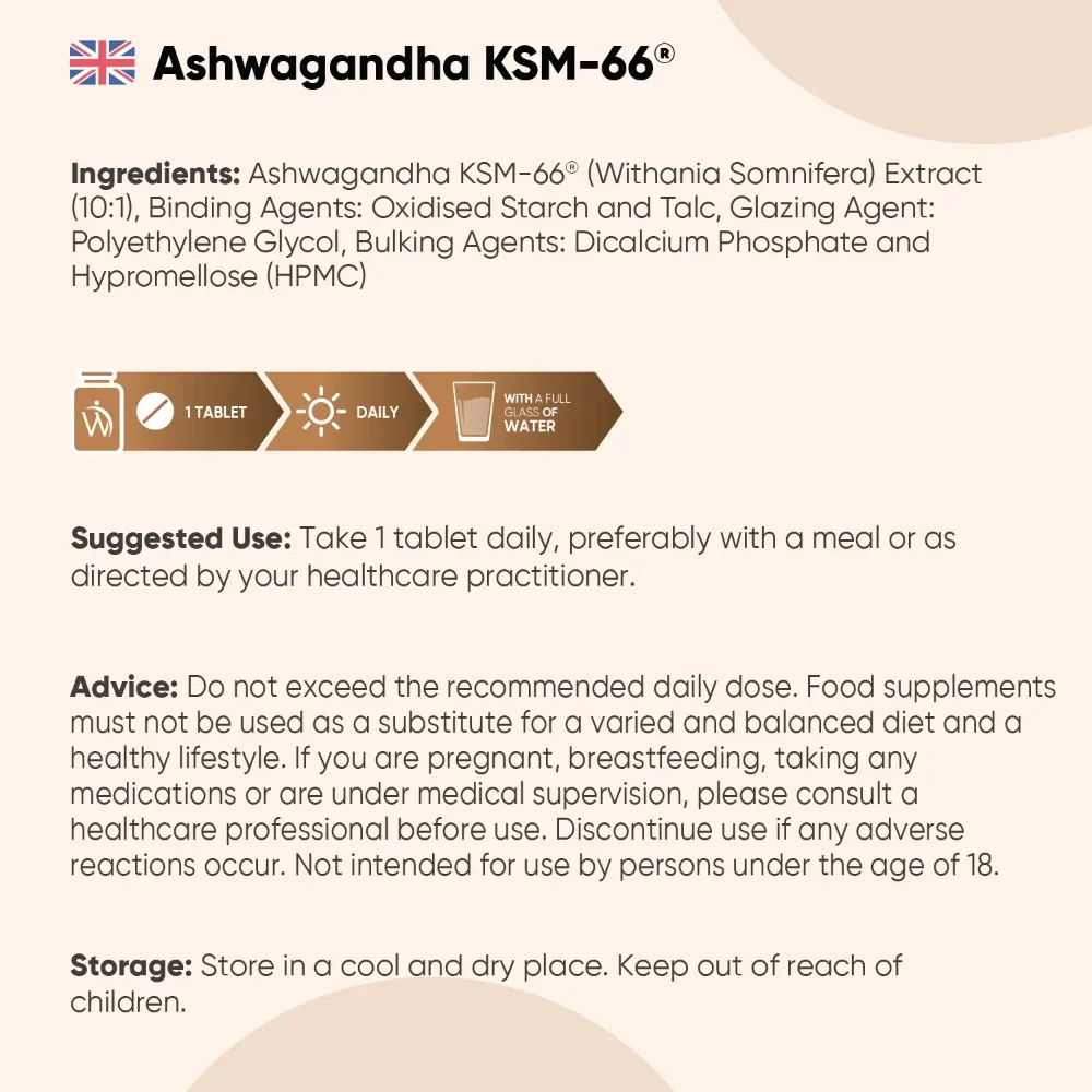 Ashwagandha KSM-66 Tablets - Image 8